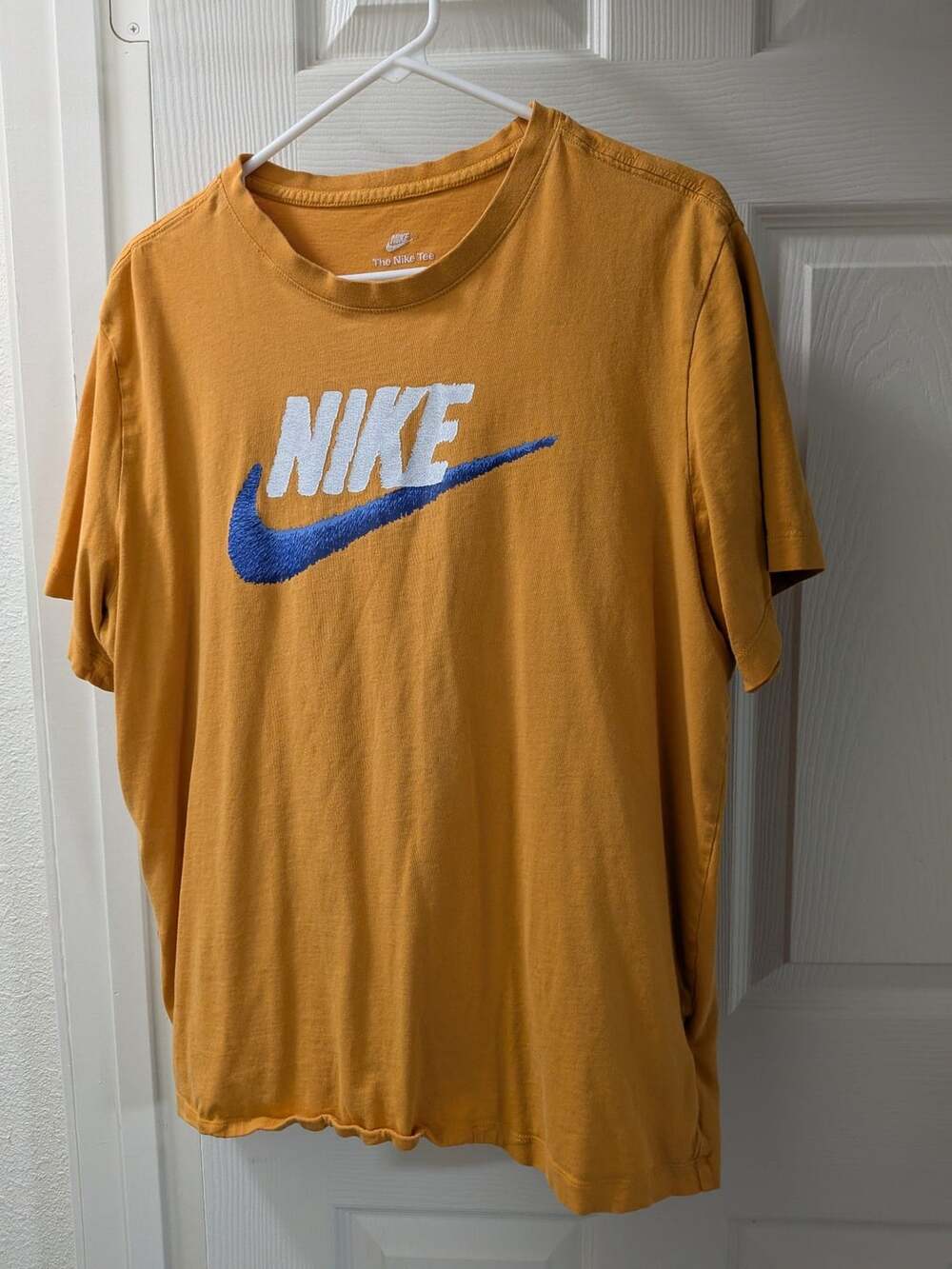 Nike The Nike Tee Yellow Short Sleeve Graphic T-Shirt